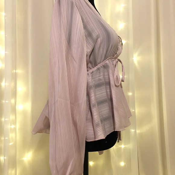 Pink Detailed Blouse - Picture 8 of 12